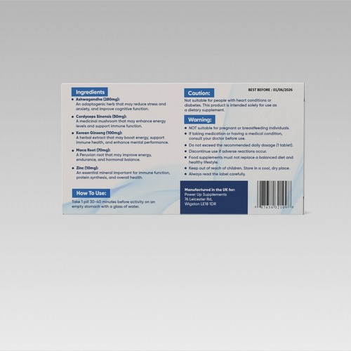 100 x V POWER Pills Men 100MG - Picture 2 of 2