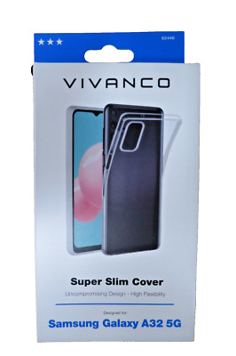 Super Slim Cover für Galaxy A32 5G, Vivanco, transparent