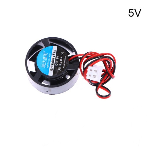 Mini 2510 25*10MM DC 5V 9V 12V 24V Round 2-Pin Cooler Notebook Cooling Fan - Photo 15/16