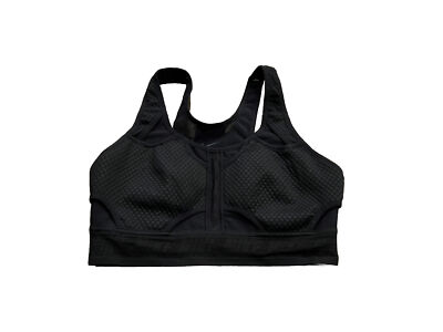 Nike Swoosh Womens Black Ultrabreathe Padded Sports Bra Size M CZ4439-011 $70
