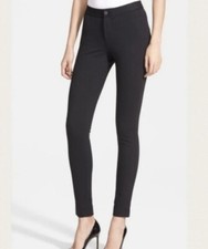 AYR ponte knit black stretch pant Sz 2. trendy designer excellent condition slim