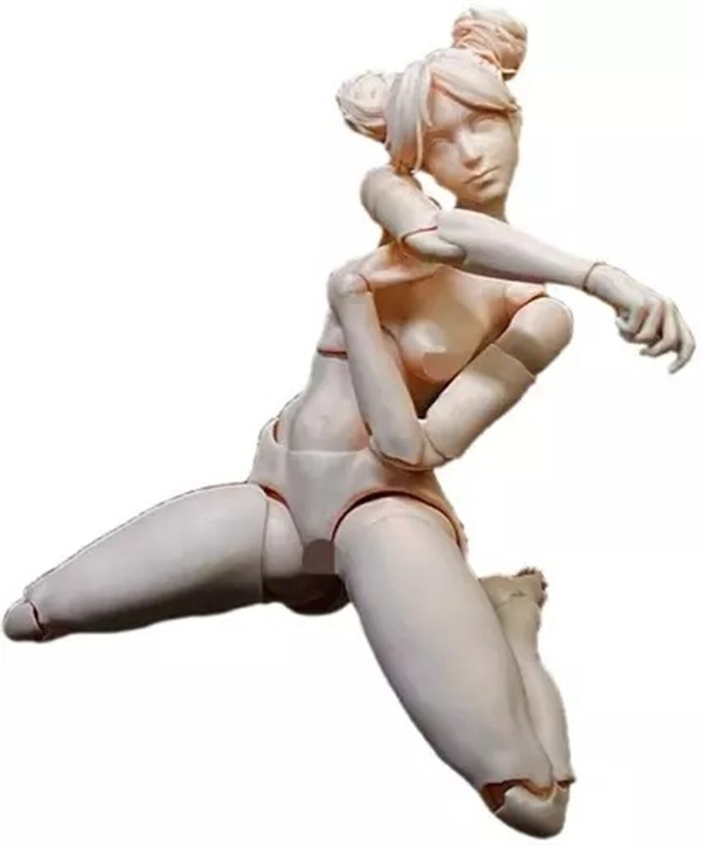 Romankey × COWL Super Movable Female Body (White) 1/12 Scale