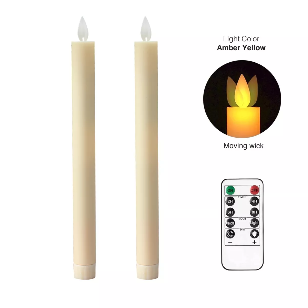 Led candlesticks with online remote