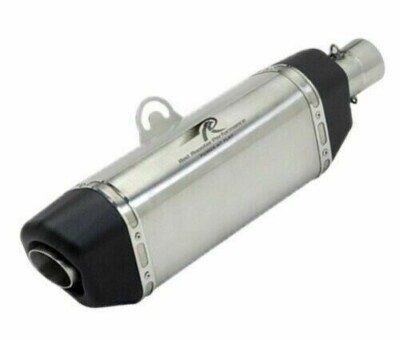 Fit For Royal Enfield Himalyan Stainless Steel Red Rooster Exhaust Silencer Sys