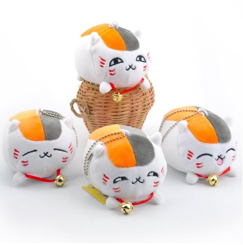 Schlüsselanhänger Japan Nyanko Sensei Neko Katze superweich Mochi Plüschtier Kawaii süß Charm - Bild 4 von 12