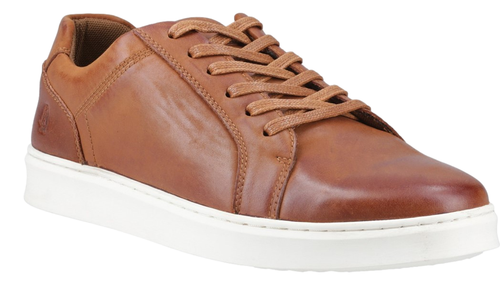 Mens Hush Puppies Madden Casual Lace Up Smart Leather Trainers Sizes 7 to 12 - Picture 15 of 24