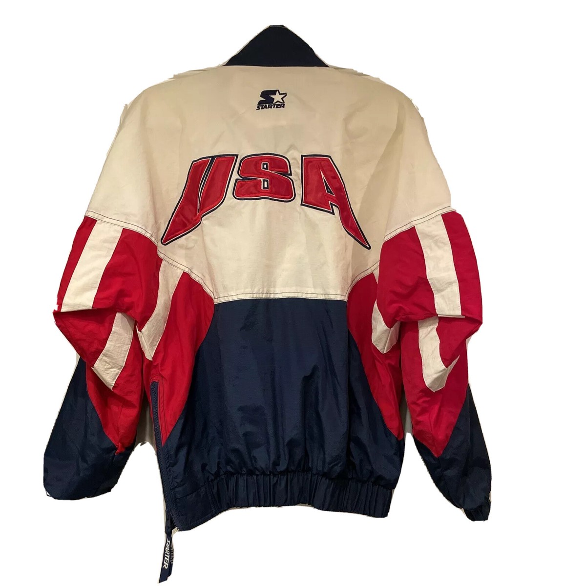 ウェア vintage 1996 ATRANTA  OLYMPIC uniform dv Vintage Rare New Large 1996 Atlanta Olympics Starter Jacket