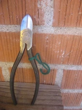 1950s Vintage 6" Length * DIAMOND CALK HORSES * Diagonal Cutting Pliers S56 USA