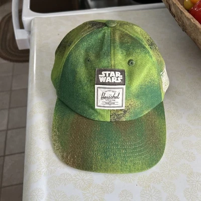 Herschel x Star Wars Return of the Jedi 40th Anniversary Green Baseball Cap Hat - Image 1 of 4
