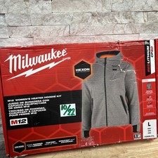 Milwaukee M12 Women s Heated Hoodie - F200G-21L - Gray - Hoodie Only