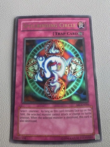 Yu-Gi-Oh! TCG Spellbinding Circle Spell Ruler SRL-EN006 Unlimited Ultra Rare MP