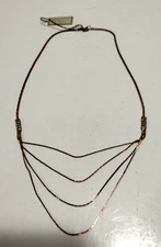 Antique 1920s Necklace Chontel Rodeo Drive Beverly Hills 14k GP Diamond Chips