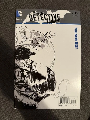 Batman Detective Comics #13 1:25 Jason Fabok Black & White Variant DC Comics