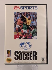FIFA International Soccer (Sega Genesis, 1993)➡️CIB Complete - Tested  & Working