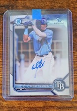 2022 Bowman Chrome - Prospect Autographs Willy Vasquez #CPA-WVZ (AU, RC)