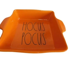 Rae Dunn Halloween Hocus Pocus Baking Dish Tray Platter New