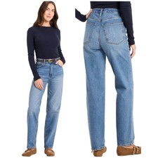 NWT Highest-Rise Vintage Straight Jeans Vintage Medium Wash Universal Thread 6