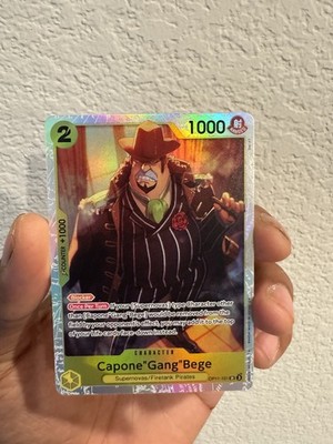 Capone''Gang''Bege (101) OP11-101 A Fist of Divine Speed Foil
