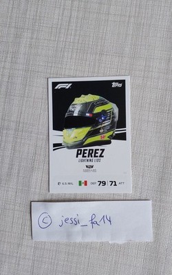 2026 Topps Turbo Attax F1 Lightning Lids #96 Sergio Perez cadillac