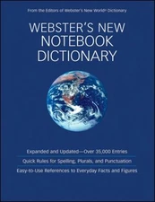Webster's New Notebook Dictionary Paperback Agnes