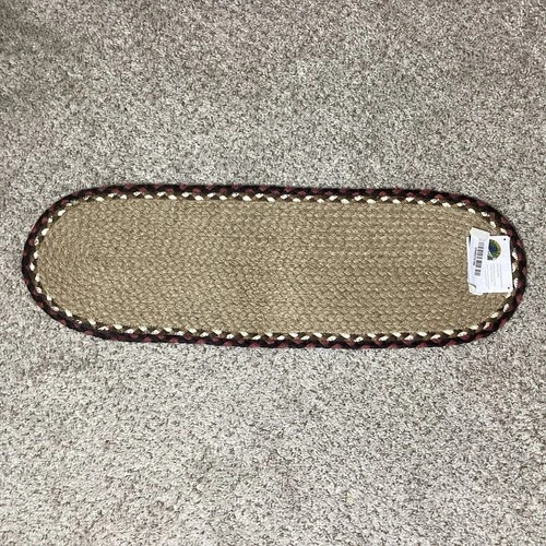 Earth Rugs Braided Jute Table Runner - Thumbnail 2