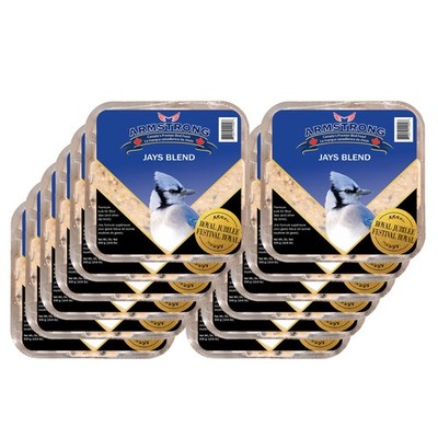 Armstrong Wild Bird Food Royal Jubilee Jay's Blend Suet Cake, 12 Total Suet Cake