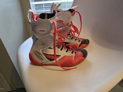 Nike HyperKO 2 Boxing High-Top Shoes White/Red/Black Adult Unisex