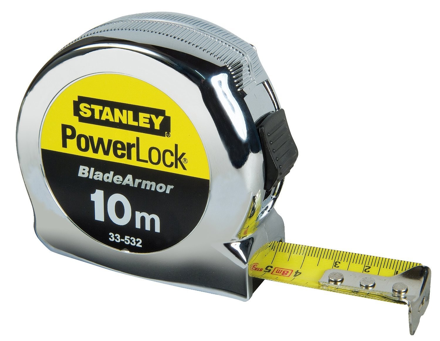 Mètre ruban 10m x 25mm Powerlock fini le ruban qui plie pendant la mesure