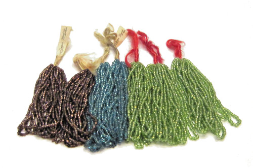 Elliot Greene Marjorie Beads Czecho-Slo Hex & rocaille cut seed glass beads