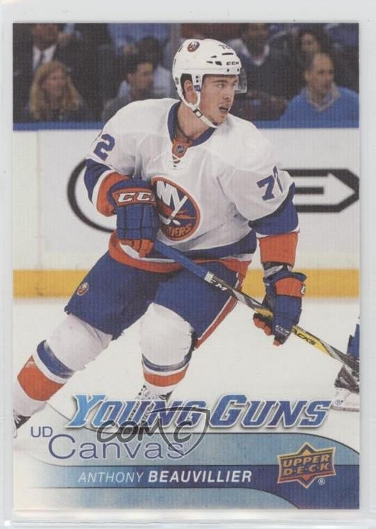 2016-17 Upper Deck UD Canvas Young Guns Anthony Beauvillier #C117 8hk