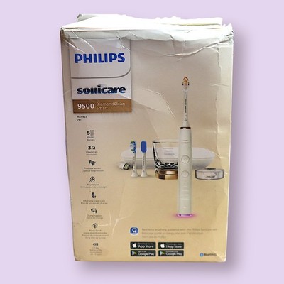 Philips 9500 Sonicare DiamondClean Smart Electric Toothbrush (White)