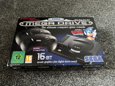 Offizielle Sega Mega Drive Mini | Retro Konsole | OVP | 40 Spiele | 2 Controller