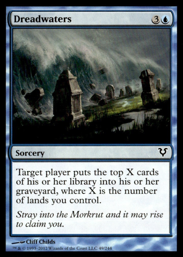 2012 Avacyn Restored Dreadwaters Expansion/Common #49