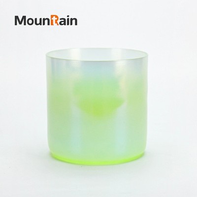 A Set 432HzSame Top And Bottom 7 rainbow Colors Clear Crystal