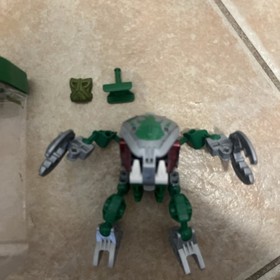LEGO BIONICLE: Lehvak-Kal (8576) Complete With Krana And Canister 2003 Bohrok