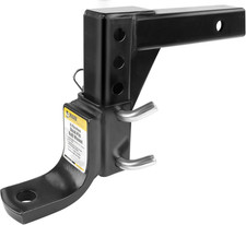 Adjustable Ball Mount With 5000 Lb Capacity 8-position Height Fits 2 Inch