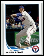 2013 Topps #57 Mark Lowe Texas Rangers