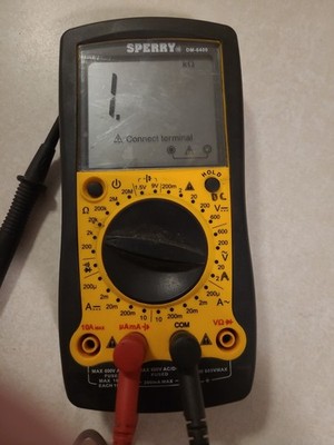 Sperry DM-6400 8 Function Digital Multimeter- Used Tested Working