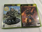 Halo Original Xbox Lot Of 2: Combat Evolved Game of the Year & Halo 2 CIB Tested