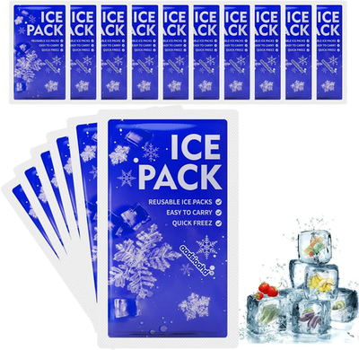 #ad #ad Dry Ice Packs for ShippingIce Packs for Lunch Boxes amp; Coolers4.3X7.3In Long La $9.86