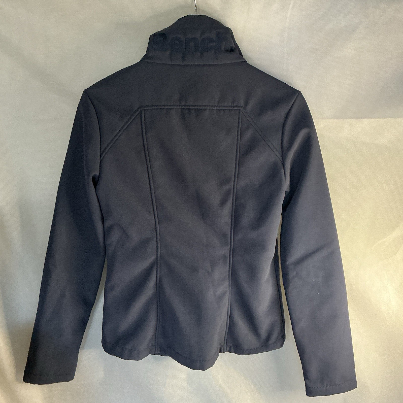 Bench Full Zip Jacket Navy Blue Size Small Trendy Smart image 2