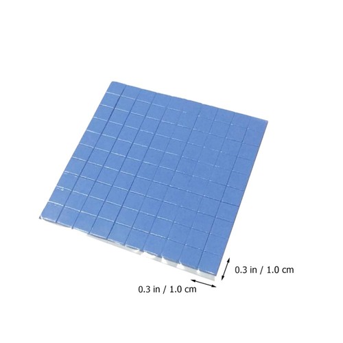 100 PCS Thermisches Silikonpad Zur Wärmeleitung Laptop-Kühlkissen - Afbeelding 4 van 12