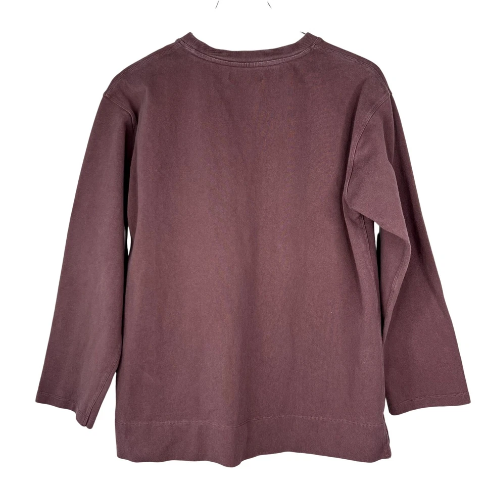 Camiseta Journal Standard Relume 100 % algodón manga larga bolsillo marrón grande para hombre  Foto 4 de 4