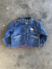 Vintage 2004 Sanrio Hello Kitty Denim Jacket Size 18 Months