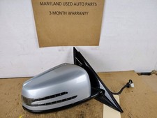 2010-2016 Mercedes E250 E350 E400 E500 E550 Passenger Mirror Silver Blind Spot 2010-2016 Mercedes E250 E350 E400 E500 E550 Passenger Mirror Silver Blind Spot