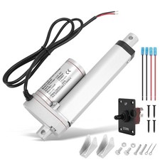 Heavy Duty Linear Actuator 330lb/1500N 12V w/ Reverse Polarity Switch Controller