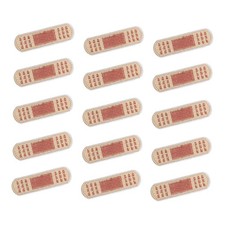 15PCS Bandage Iron on Patches, Funny Embroidered Appliques for Clothes