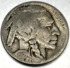 1921 P Buffalo Nickel (VG) Very Good Condition 5c Five Cent US Coin - 1011
