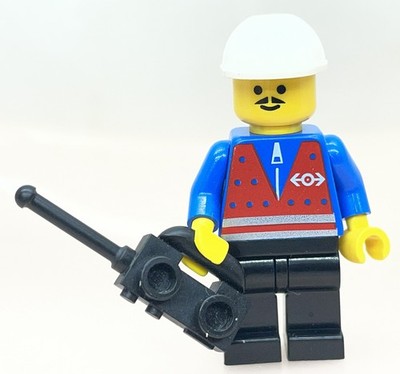 LEGO   Minifigur Zug Train Railway Bahnarbeiter  Set 2126 Train Cars - trn053