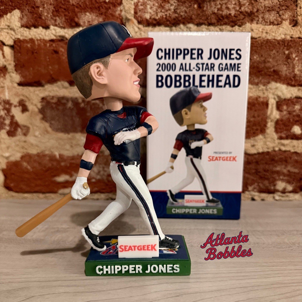 Chipper Jones 2000 All-Star Game Bobblehead Giveaway 4/22/25 | eBay